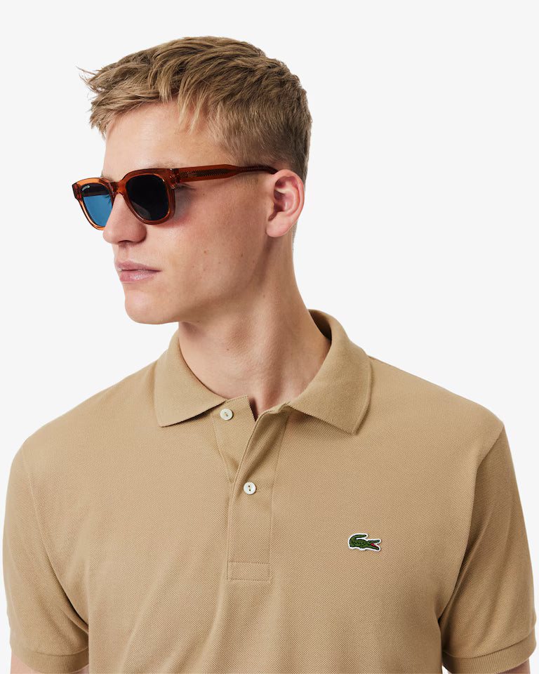 LACOSTE Lacoste Men Classic Fit L.12.12  Polo Shirt — Beige — 3
