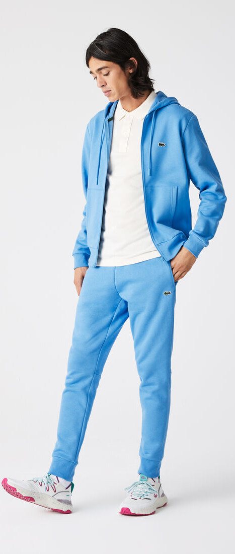 LACOSTE Lacoste Men Slim Fit Sweatpants — Blue — 5