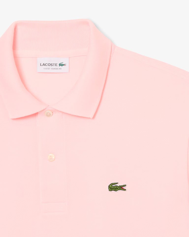 LACOSTE Lacoste Men Classic Fit L.12.12  Polo Shirt — Pink — 2