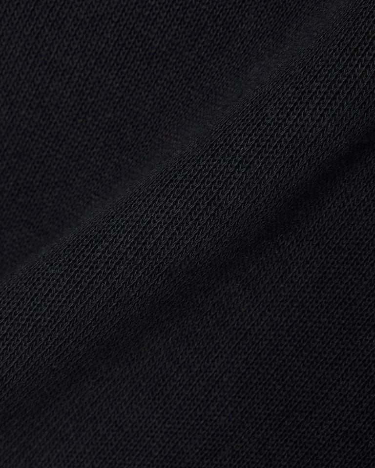 LACOSTE Zip-Up Men High Neck Interlock Sweatshirt — Black — 5