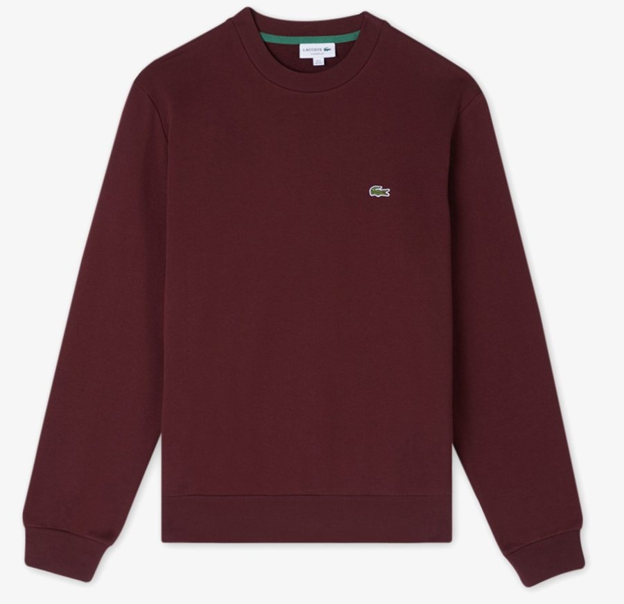 Lacoste Fleece Crew Neck Sweatshirt — 3