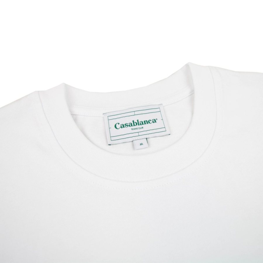 Casablanca AIIIR Printed T-Shirt — White — 3
