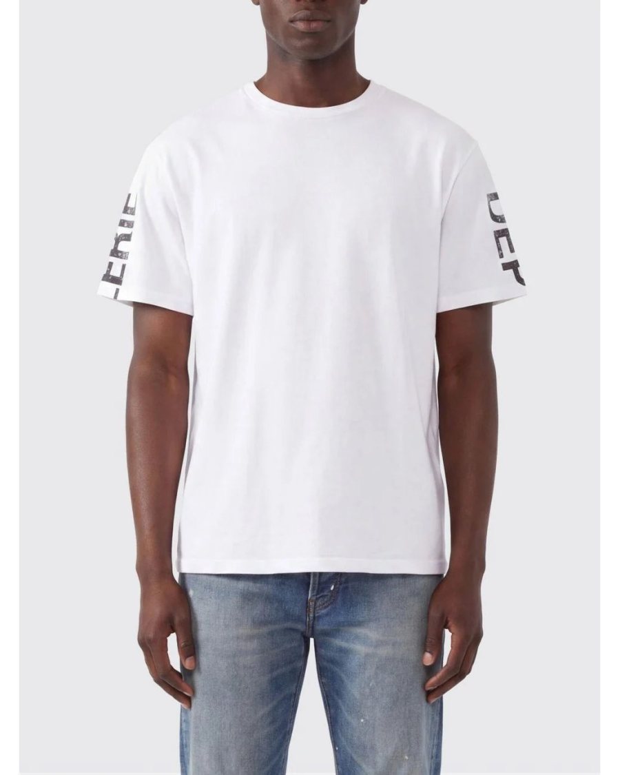 Gallery Dept. Sleeve Print T-Shirt — White — 2