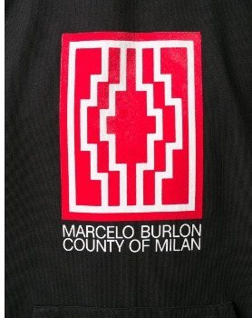 Marcelo Burlon Logo Sweatshirt, Black — 4