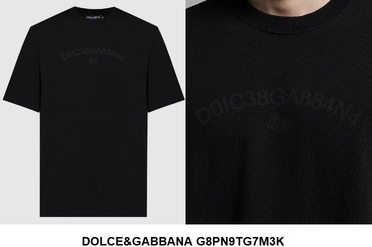 Dolce & Gabbana Dolce & Gabbana T-Shirt G8PN9TG7M3K — 3