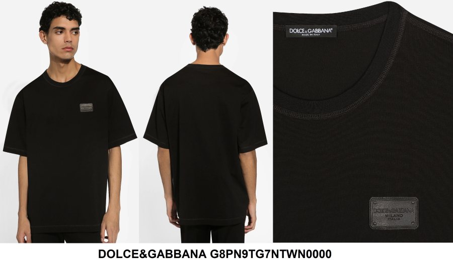Dolce & Gabbana Dolce & Gabbana T-Shirt G8PN9TG7NTWB — 4