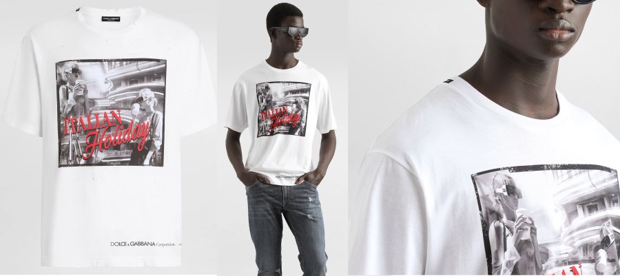 Dolce & Gabbana Dolce & Gabbana T-Shirt G8PN9TG7O4T — 2