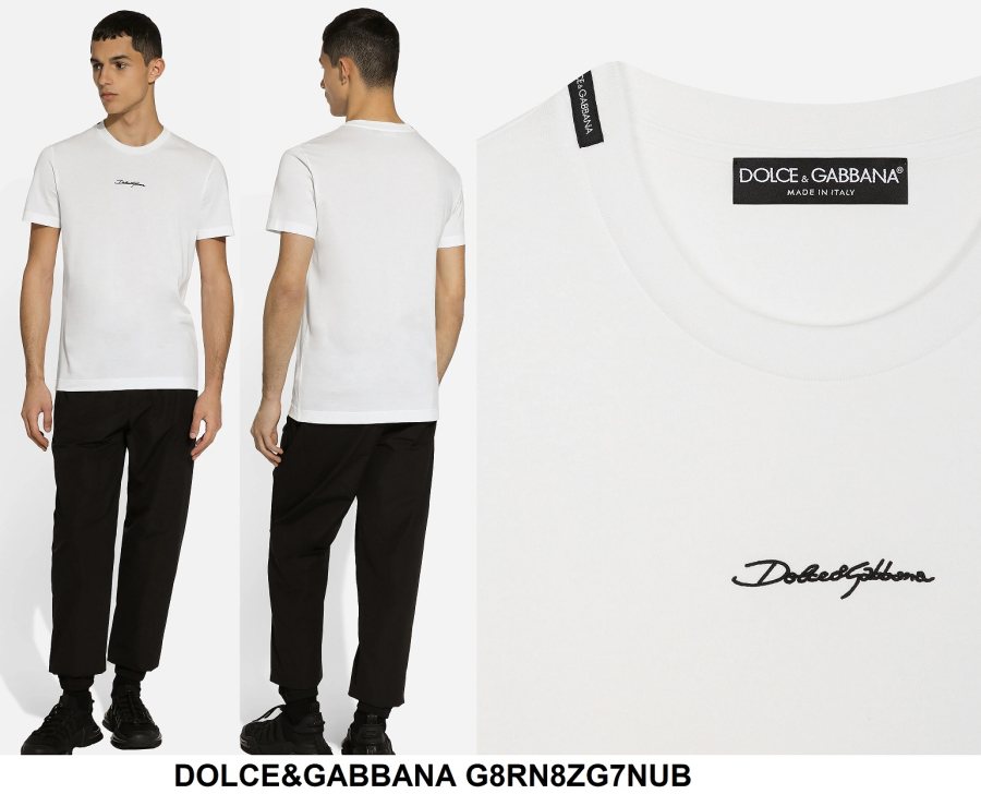 Dolce & Gabbana Dolce & Gabbana T-Shirt G8RN8ZG7NUB — 3