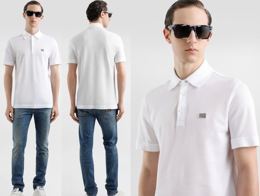 Dolce & Gabbana Dolce & Gabbana Poloshirt G8SN1TFU7EN — 2