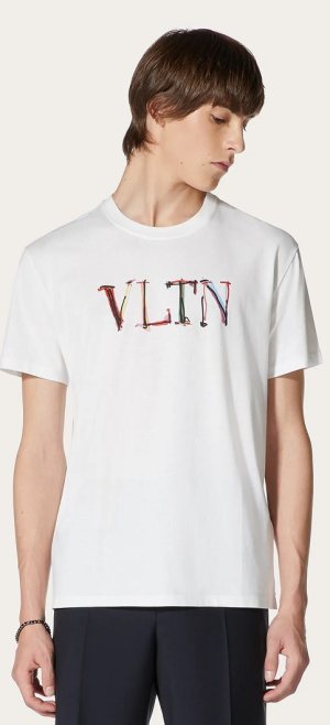 VLTN T-Shirt, White — VV3MG10V74634U