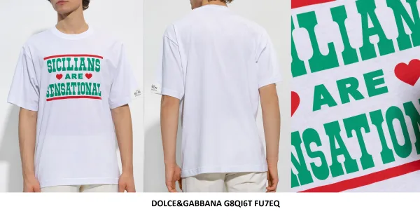 Dolce & Gabbana Dolce & Gabbana T-Shirt G8QI6TFU7EQ