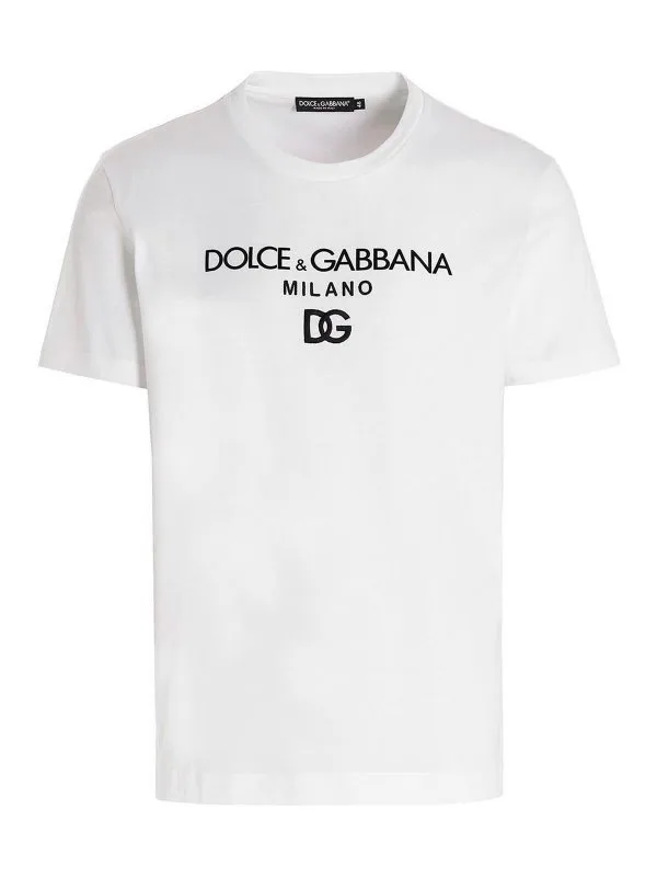 Dolce & Gabbana Milano Logo T-Shirt — White