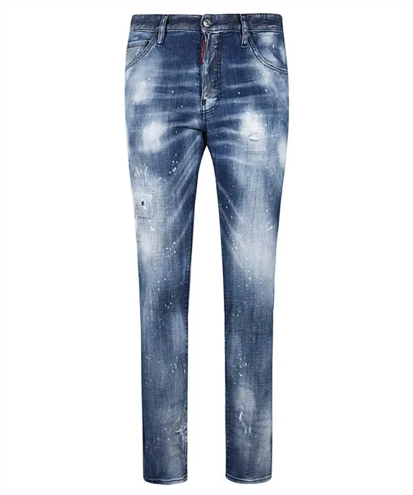 DSQUARED2 Distressed Jeans — S74LB0930